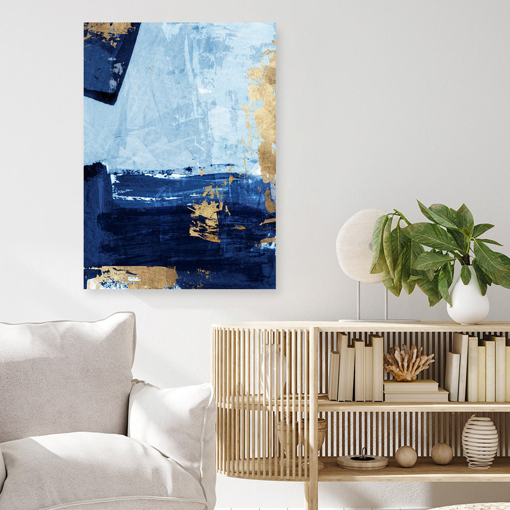 Shop Blackend II Canvas Print a painted abstract themed framed canvas wall art print from The Print Emporium artwork collection - Buy Australian made fine art painting style stretched canvas prints for the home and your interior decor space, TPE-PC-WZ086-CA-35X46-NF