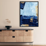 Shop Blackend II Canvas Print a painted abstract themed framed canvas wall art print from The Print Emporium artwork collection - Buy Australian made fine art painting style stretched canvas prints for the home and your interior decor space, TPE-PC-WZ086-CA-35X46-NF