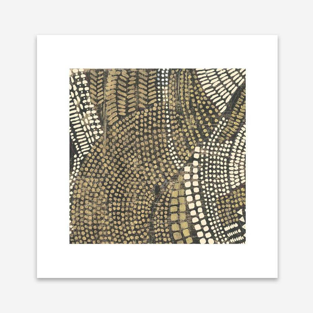 Shop Bleaching Gold I (Square) Art Print a painted abstract themed wall art print from The Print Emporium wall artwork collection - Buy Australian made fine art painting style poster and framed prints for the home and your interior decor room, TPE-PC-PW625-AP