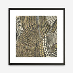 Shop Bleaching Gold I (Square) Art Print a painted abstract themed wall art print from The Print Emporium wall artwork collection - Buy Australian made fine art painting style poster and framed prints for the home and your interior decor room, TPE-PC-PW625-AP
