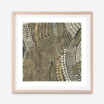 Shop Bleaching Gold I (Square) Art Print a painted abstract themed wall art print from The Print Emporium wall artwork collection - Buy Australian made fine art painting style poster and framed prints for the home and your interior decor room, TPE-PC-PW625-AP