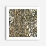 Shop Bleaching Gold I (Square) Canvas Print a painted abstract themed framed canvas wall art print from The Print Emporium artwork collection - Buy Australian made fine art painting style stretched canvas prints for the home and your interior decor space, TPE-PC-PW625-CA-40X40-NF