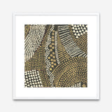 Shop Bleaching Gold II (Square) Art Print a painted abstract themed wall art print from The Print Emporium wall artwork collection - Buy Australian made fine art painting style poster and framed prints for the home and your interior decor room, TPE-PC-PW626-AP
