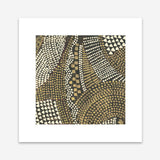 Shop Bleaching Gold II (Square) Art Print a painted abstract themed wall art print from The Print Emporium wall artwork collection - Buy Australian made fine art painting style poster and framed prints for the home and your interior decor room, TPE-PC-PW626-AP