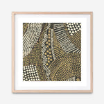 Shop Bleaching Gold II (Square) Art Print a painted abstract themed wall art print from The Print Emporium wall artwork collection - Buy Australian made fine art painting style poster and framed prints for the home and your interior decor room, TPE-PC-PW626-AP