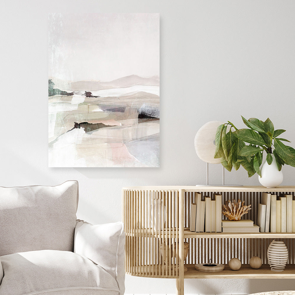 Shop Blended Canvas Print a painted abstract themed framed canvas wall art print from The Print Emporium artwork collection - Buy Australian made fine art painting style stretched canvas prints for the home and your interior decor space, TPE-DH-013-CA-35X46-NF