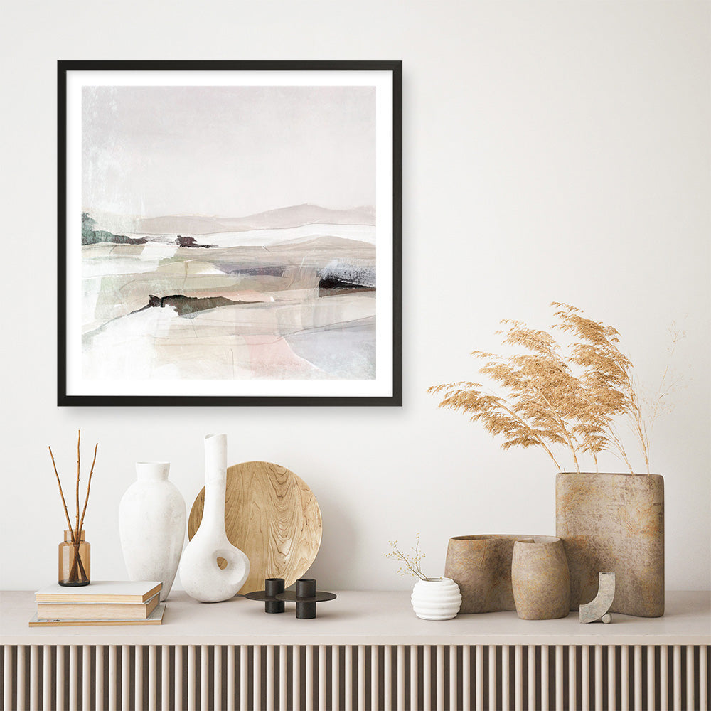 Shop Blended (Square) Art Print a painted abstract themed wall art print from The Print Emporium wall artwork collection - Buy Australian made fine art painting style poster and framed prints for the home and your interior decor room, TPE-DH-243-AP