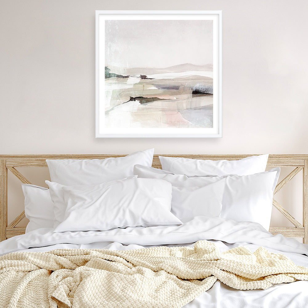 Shop Blended (Square) Art Print a painted abstract themed wall art print from The Print Emporium wall artwork collection - Buy Australian made fine art painting style poster and framed prints for the home and your interior decor room, TPE-DH-243-AP