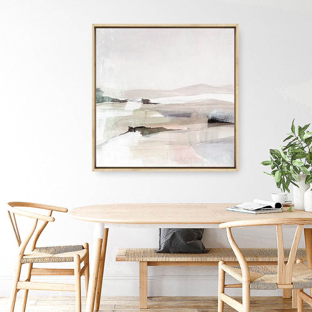 Shop Blended (Square) Canvas Print a painted abstract themed framed canvas wall art print from The Print Emporium artwork collection - Buy Australian made fine art painting style stretched canvas prints for the home and your interior decor space, TPE-DH-243-CA-40X40-NF