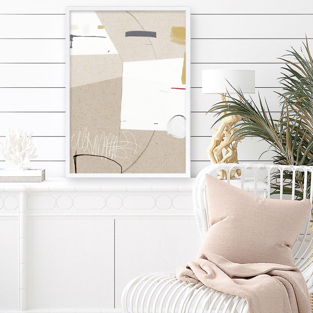 Shop Block Art Print a painted abstract themed wall art print from The Print Emporium wall artwork collection - Buy Australian made fine art painting style poster and framed prints for the home and your interior decor room, TPE-DH-340-AP