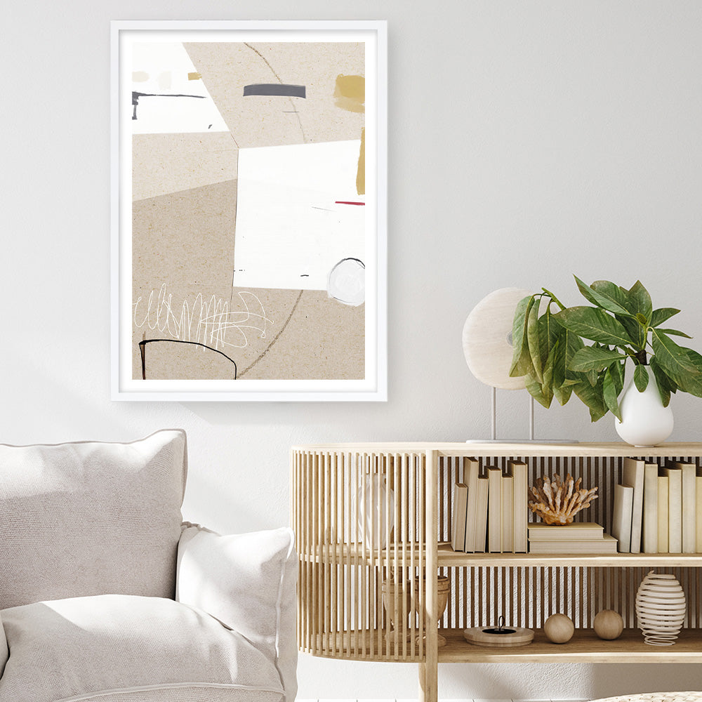 Shop Block Art Print a painted abstract themed wall art print from The Print Emporium wall artwork collection - Buy Australian made fine art painting style poster and framed prints for the home and your interior decor room, TPE-DH-340-AP