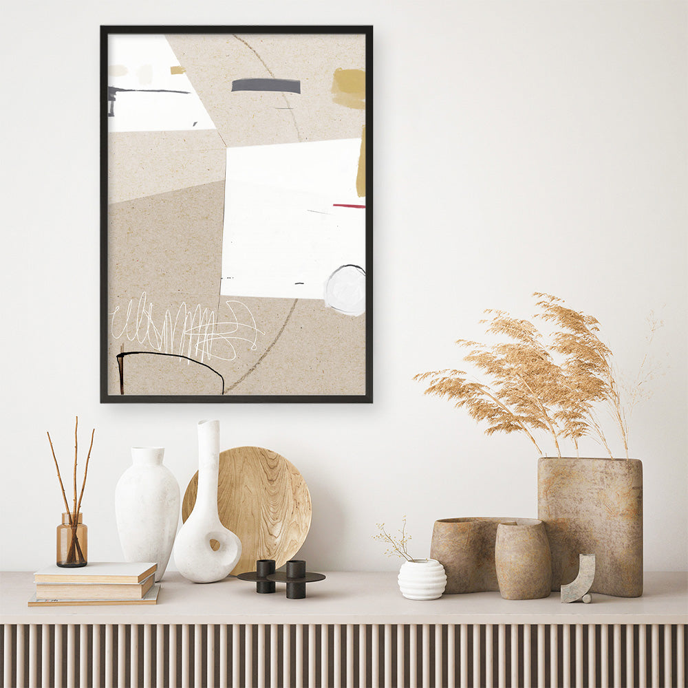 Shop Block Art Print a painted abstract themed wall art print from The Print Emporium wall artwork collection - Buy Australian made fine art painting style poster and framed prints for the home and your interior decor room, TPE-DH-340-AP