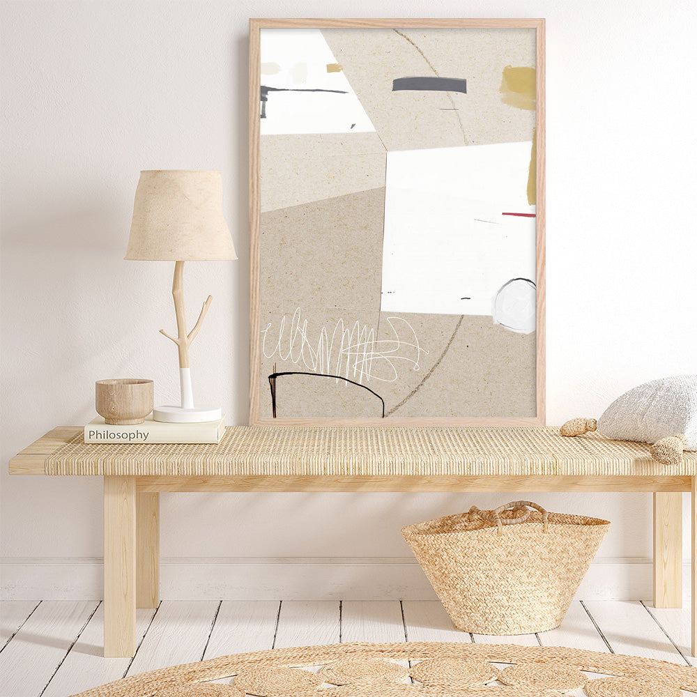 Shop Block Art Print a painted abstract themed wall art print from The Print Emporium wall artwork collection - Buy Australian made fine art painting style poster and framed prints for the home and your interior decor room, TPE-DH-340-AP