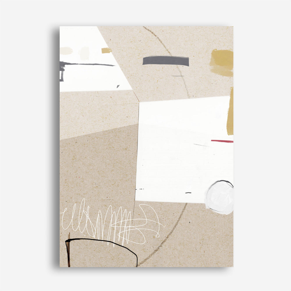 Shop Block Canvas Print a painted abstract themed framed canvas wall art print from The Print Emporium artwork collection - Buy Australian made fine art painting style stretched canvas prints for the home and your interior decor space, TPE-DH-340-CA-35X46-NF