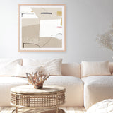 Shop Block (Square) Art Print a painted abstract themed wall art print from The Print Emporium wall artwork collection - Buy Australian made fine art painting style poster and framed prints for the home and your interior decor room, TPE-DH-150-AP