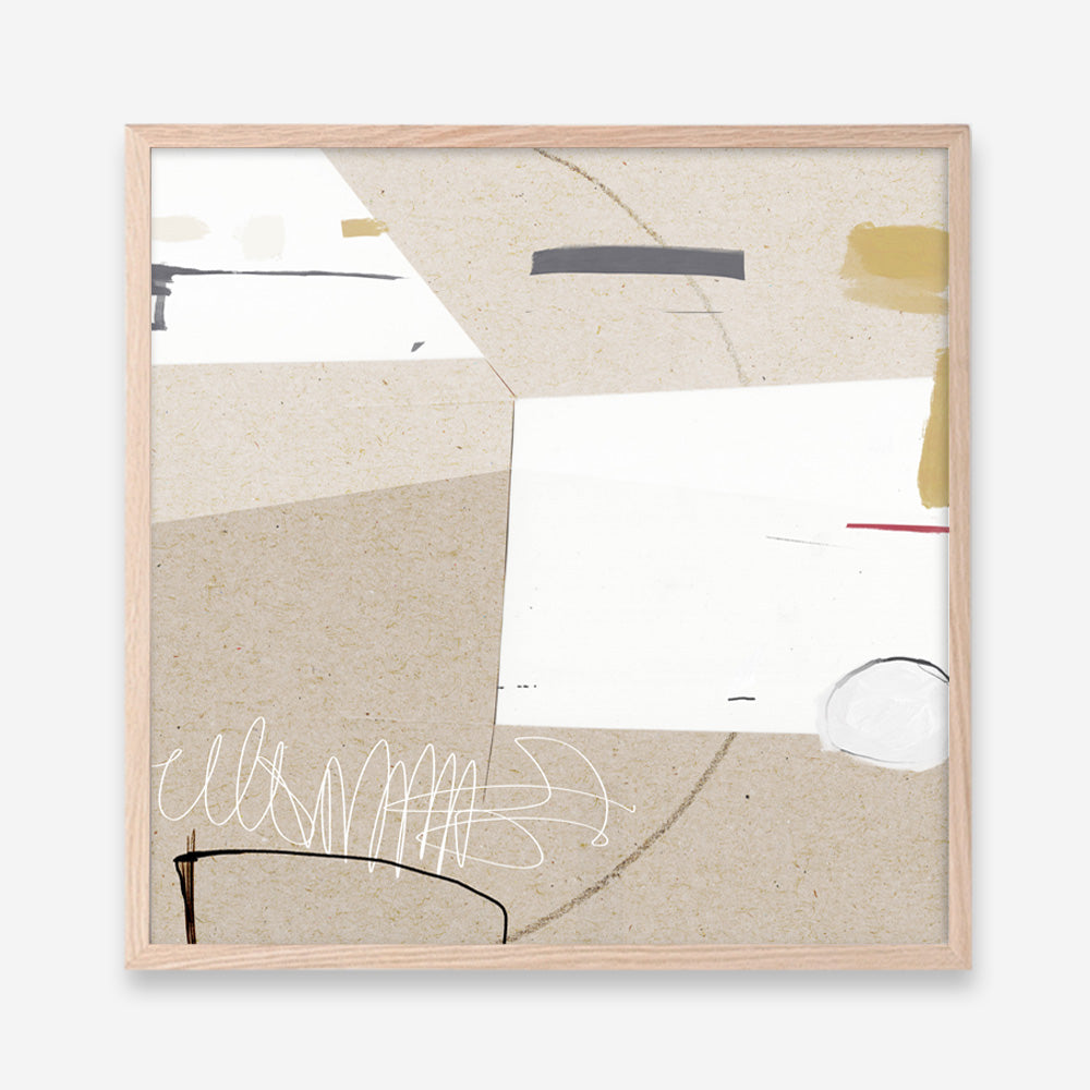 Shop Block (Square) Art Print a painted abstract themed wall art print from The Print Emporium wall artwork collection - Buy Australian made fine art painting style poster and framed prints for the home and your interior decor room, TPE-DH-150-AP