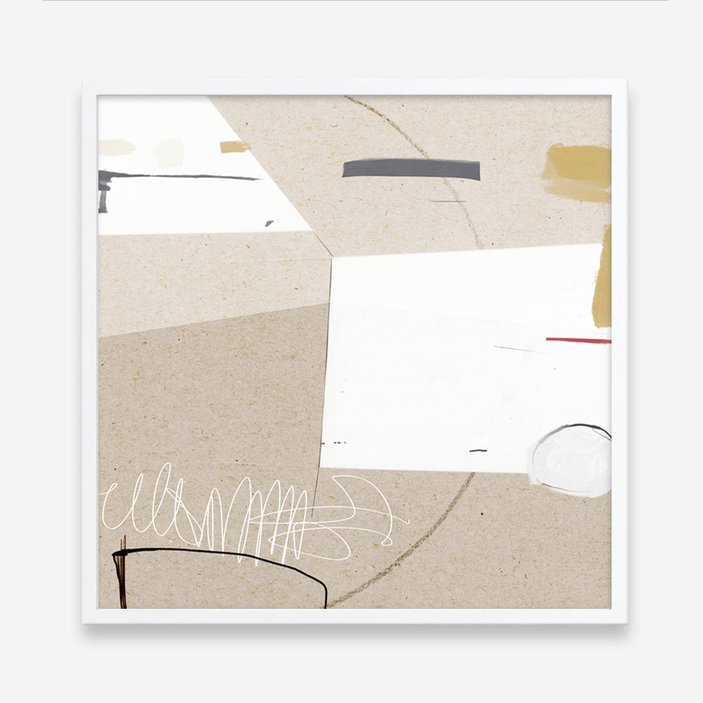 Shop Block (Square) Art Print a painted abstract themed wall art print from The Print Emporium wall artwork collection - Buy Australian made fine art painting style poster and framed prints for the home and your interior decor room, TPE-DH-150-AP