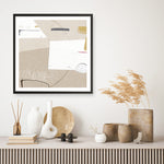 Shop Block (Square) Art Print a painted abstract themed wall art print from The Print Emporium wall artwork collection - Buy Australian made fine art painting style poster and framed prints for the home and your interior decor room, TPE-DH-150-AP