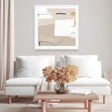 Shop Block (Square) Art Print a painted abstract themed wall art print from The Print Emporium wall artwork collection - Buy Australian made fine art painting style poster and framed prints for the home and your interior decor room, TPE-DH-150-AP