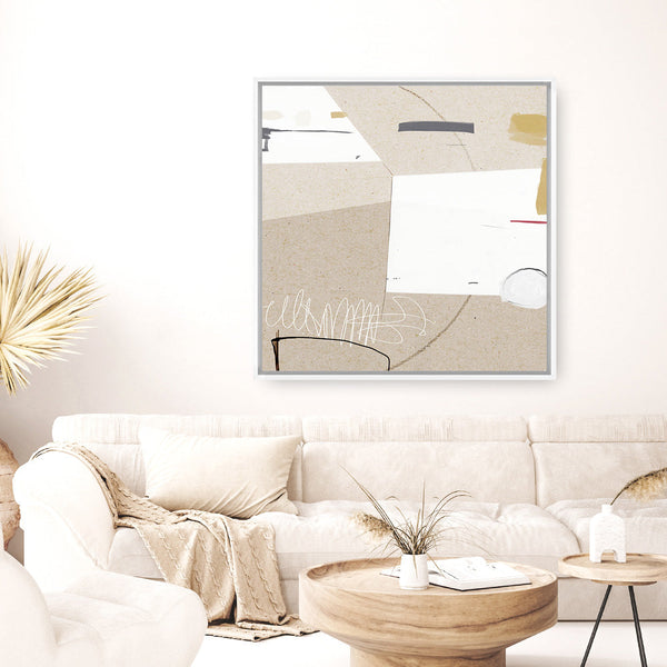 Shop Block (Square) Canvas Print a painted abstract themed framed canvas wall art print from The Print Emporium artwork collection - Buy Australian made fine art painting style stretched canvas prints for the home and your interior decor space, TPE-DH-150-CA-40X40-NF