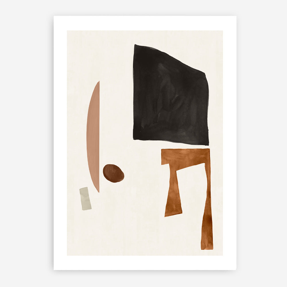 Shop Blockway I Art Print a painted abstract themed wall art print from The Print Emporium wall artwork collection - Buy Australian made fine art painting style poster and framed prints for the home and your interior decor room, TPE-PC-OS097-AP