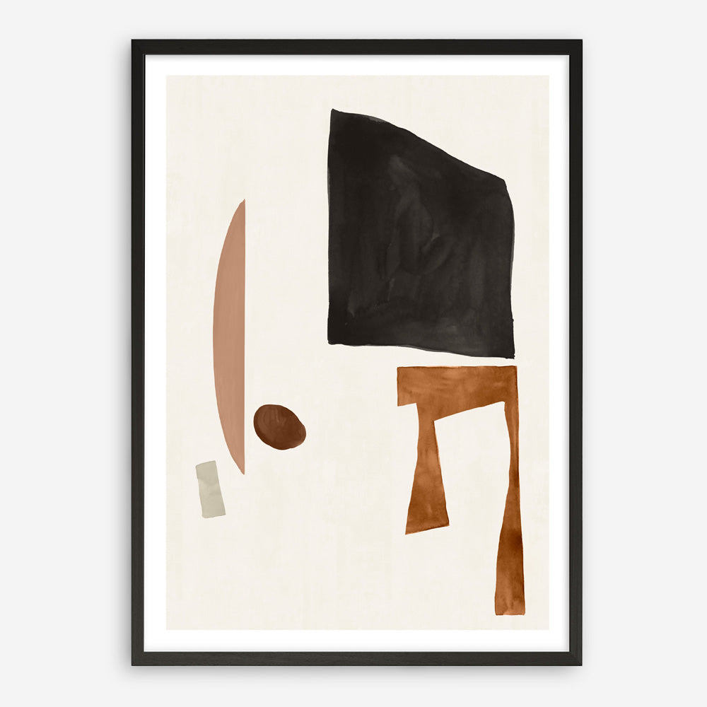 Shop Blockway I Art Print a painted abstract themed wall art print from The Print Emporium wall artwork collection - Buy Australian made fine art painting style poster and framed prints for the home and your interior decor room, TPE-PC-OS097-AP