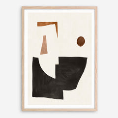 Shop Blockway II Art Print a painted abstract themed wall art print from The Print Emporium wall artwork collection - Buy Australian made fine art painting style poster and framed prints for the home and your interior decor room, TPE-PC-OS098-AP