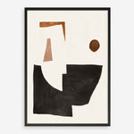 Shop Blockway II Art Print a painted abstract themed wall art print from The Print Emporium wall artwork collection - Buy Australian made fine art painting style poster and framed prints for the home and your interior decor room, TPE-PC-OS098-AP