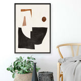 Shop Blockway II Art Print a painted abstract themed wall art print from The Print Emporium wall artwork collection - Buy Australian made fine art painting style poster and framed prints for the home and your interior decor room, TPE-PC-OS098-AP