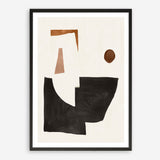 Shop Blockway II Art Print a painted abstract themed wall art print from The Print Emporium wall artwork collection - Buy Australian made fine art painting style poster and framed prints for the home and your interior decor room, TPE-PC-OS098-AP