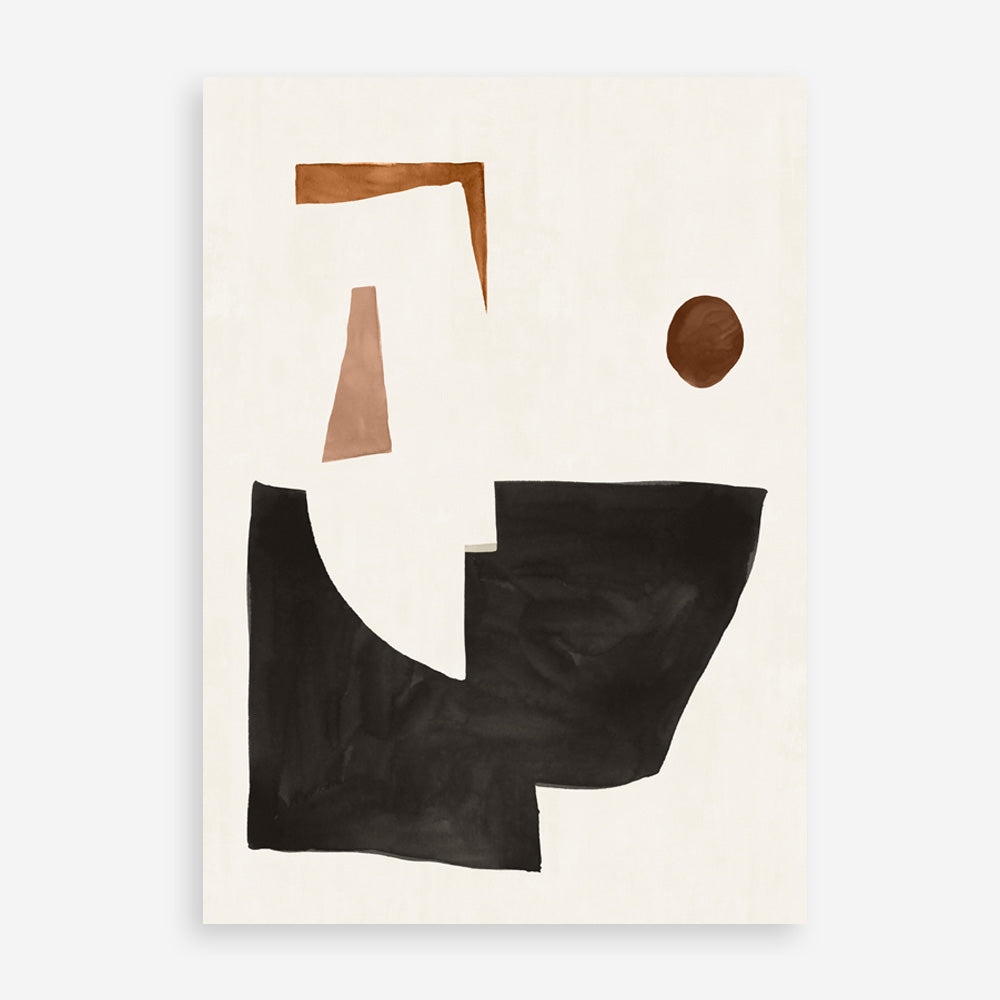 Shop Blockway II Art Print a painted abstract themed wall art print from The Print Emporium wall artwork collection - Buy Australian made fine art painting style poster and framed prints for the home and your interior decor room, TPE-PC-OS098-AP