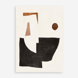 Shop Blockway II Art Print a painted abstract themed wall art print from The Print Emporium wall artwork collection - Buy Australian made fine art painting style poster and framed prints for the home and your interior decor room, TPE-PC-OS098-AP