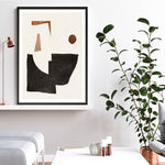 Shop Blockway II Art Print a painted abstract themed wall art print from The Print Emporium wall artwork collection - Buy Australian made fine art painting style poster and framed prints for the home and your interior decor room, TPE-PC-OS098-AP