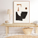 Shop Blockway II Art Print a painted abstract themed wall art print from The Print Emporium wall artwork collection - Buy Australian made fine art painting style poster and framed prints for the home and your interior decor room, TPE-PC-OS098-AP