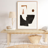 Shop Blockway II Art Print a painted abstract themed wall art print from The Print Emporium wall artwork collection - Buy Australian made fine art painting style poster and framed prints for the home and your interior decor room, TPE-PC-OS098-AP