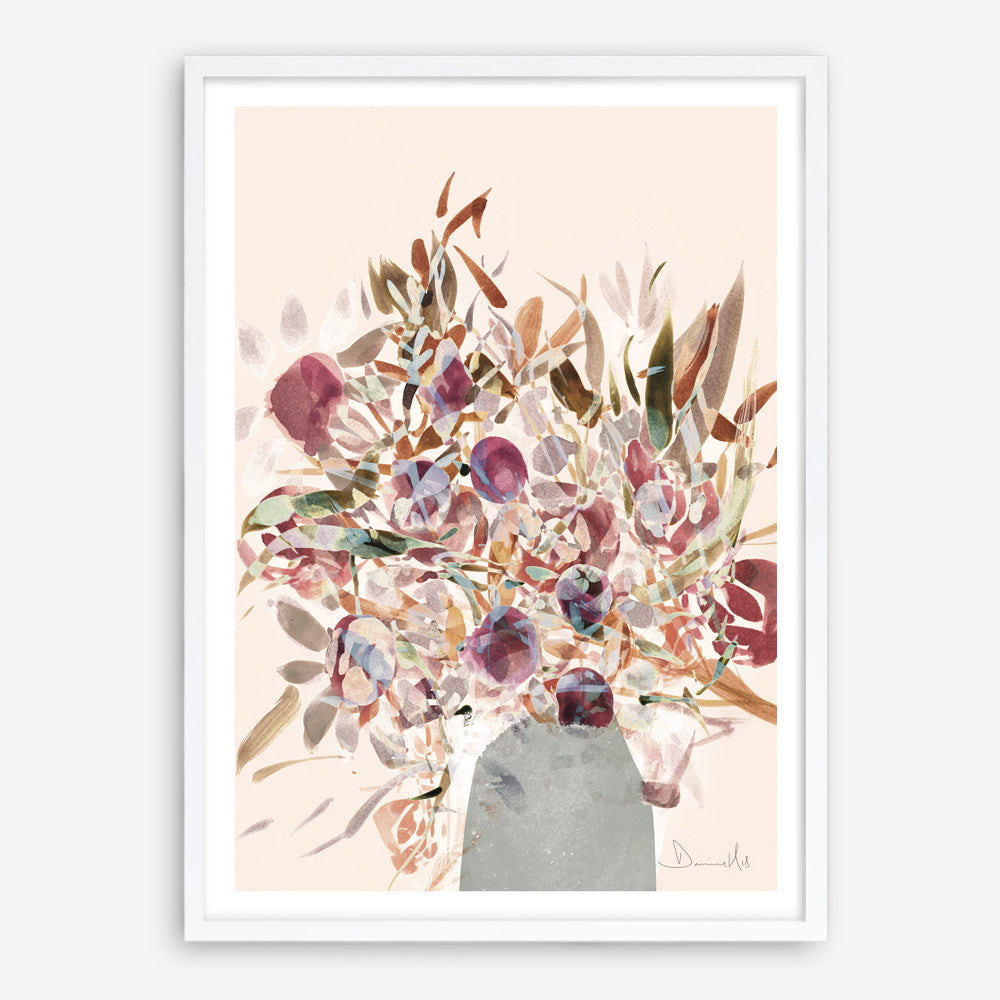 Shop Blooms Art Print a floral themed painted wall art print from The Print Emporium wall artwork collection - Buy Australian made fine art painting style poster and framed prints for the home and your interior decor room, TPE-DH-014-AP