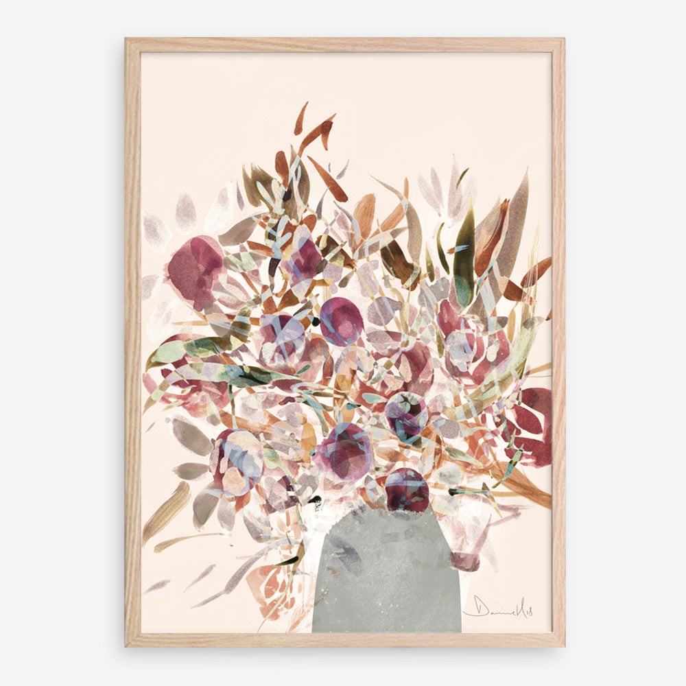 Shop Blooms Art Print a floral themed painted wall art print from The Print Emporium wall artwork collection - Buy Australian made fine art painting style poster and framed prints for the home and your interior decor room, TPE-DH-014-AP