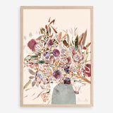 Shop Blooms Art Print a floral themed painted wall art print from The Print Emporium wall artwork collection - Buy Australian made fine art painting style poster and framed prints for the home and your interior decor room, TPE-DH-014-AP