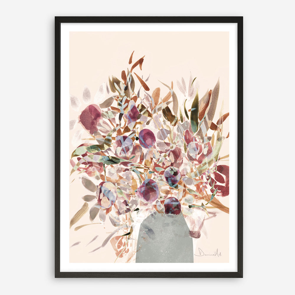 Shop Blooms Art Print a floral themed painted wall art print from The Print Emporium wall artwork collection - Buy Australian made fine art painting style poster and framed prints for the home and your interior decor room, TPE-DH-014-AP