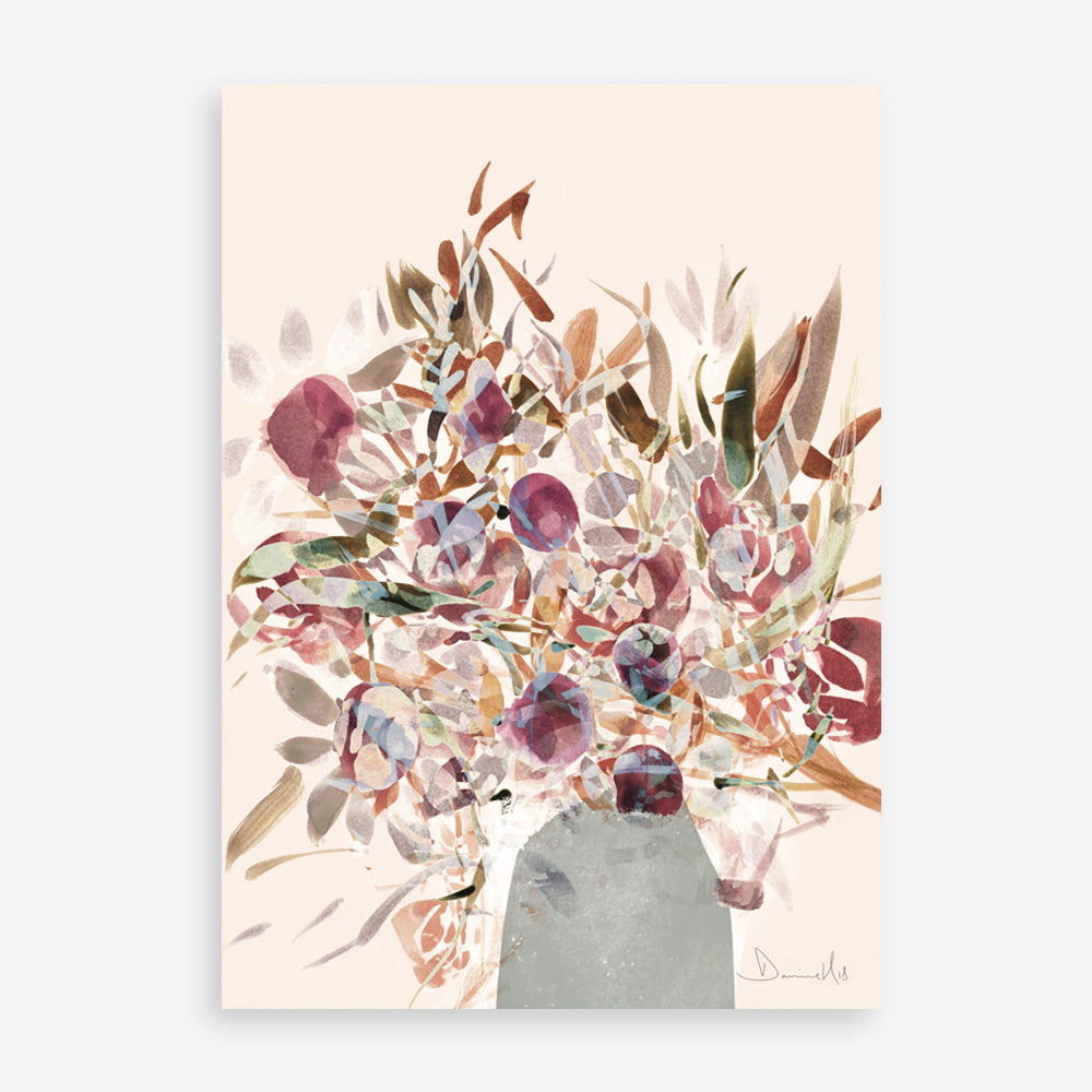 Shop Blooms Art Print a floral themed painted wall art print from The Print Emporium wall artwork collection - Buy Australian made fine art painting style poster and framed prints for the home and your interior decor room, TPE-DH-014-AP
