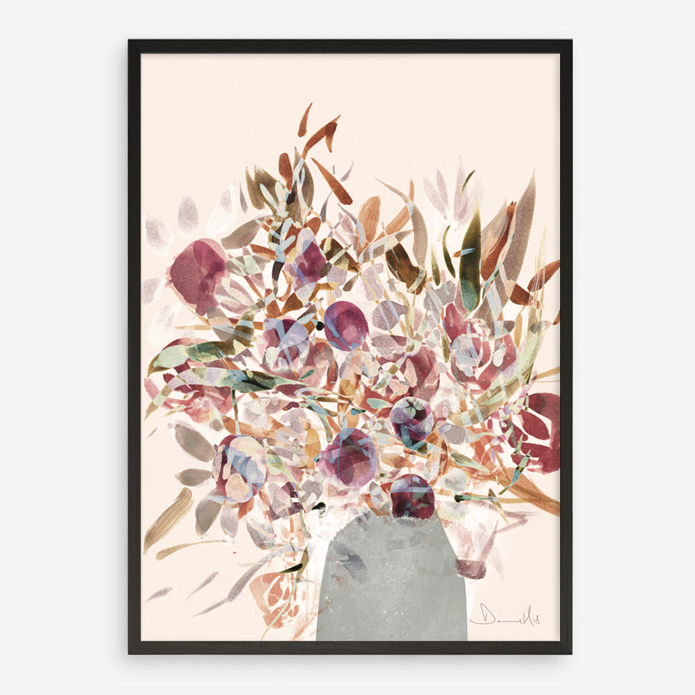 Shop Blooms Art Print a floral themed painted wall art print from The Print Emporium wall artwork collection - Buy Australian made fine art painting style poster and framed prints for the home and your interior decor room, TPE-DH-014-AP