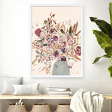 Shop Blooms Art Print a floral themed painted wall art print from The Print Emporium wall artwork collection - Buy Australian made fine art painting style poster and framed prints for the home and your interior decor room, TPE-DH-014-AP