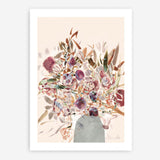 Shop Blooms Art Print a floral themed painted wall art print from The Print Emporium wall artwork collection - Buy Australian made fine art painting style poster and framed prints for the home and your interior decor room, TPE-DH-014-AP