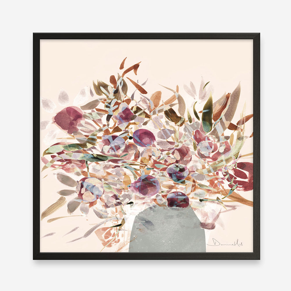 Shop Blooms (Square) Art Print a floral themed painted wall art print from The Print Emporium wall artwork collection - Buy Australian made fine art painting style poster and framed prints for the home and your interior decor room, TPE-DH-244-AP