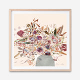 Shop Blooms (Square) Art Print a floral themed painted wall art print from The Print Emporium wall artwork collection - Buy Australian made fine art painting style poster and framed prints for the home and your interior decor room, TPE-DH-244-AP