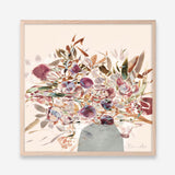 Shop Blooms (Square) Art Print a floral themed painted wall art print from The Print Emporium wall artwork collection - Buy Australian made fine art painting style poster and framed prints for the home and your interior decor room, TPE-DH-244-AP