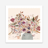 Shop Blooms (Square) Art Print a floral themed painted wall art print from The Print Emporium wall artwork collection - Buy Australian made fine art painting style poster and framed prints for the home and your interior decor room, TPE-DH-244-AP