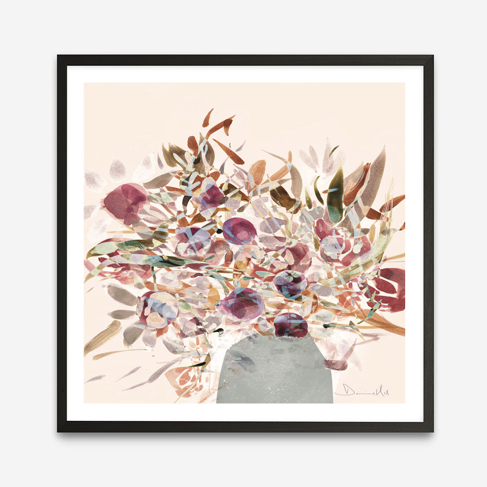 Shop Blooms (Square) Art Print a floral themed painted wall art print from The Print Emporium wall artwork collection - Buy Australian made fine art painting style poster and framed prints for the home and your interior decor room, TPE-DH-244-AP