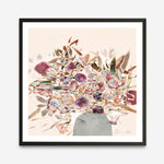 Shop Blooms (Square) Art Print a floral themed painted wall art print from The Print Emporium wall artwork collection - Buy Australian made fine art painting style poster and framed prints for the home and your interior decor room, TPE-DH-244-AP