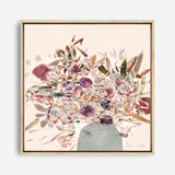 Shop Blooms (Square) Canvas Print a floral themed painted framed canvas wall art print from The Print Emporium artwork collection - Buy Australian made fine art painting style stretched canvas prints for the home and your interior decor space, TPE-DH-244-CA-40X40-NF